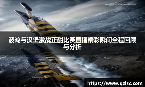 波鸿与汉堡激战正酣比赛直播精彩瞬间全程回顾与分析